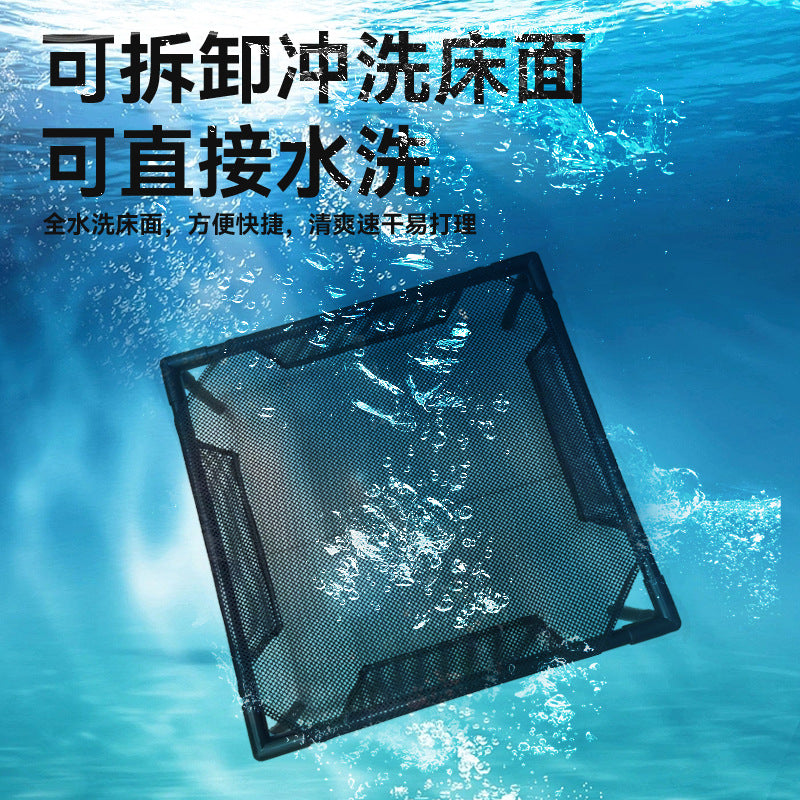 Cat and Dog Pet Camping Bed Moisture-Proof Wear-Resistant Removable Washable Foldable Pet All-Season Camping Bed Manufacturer Wholesale