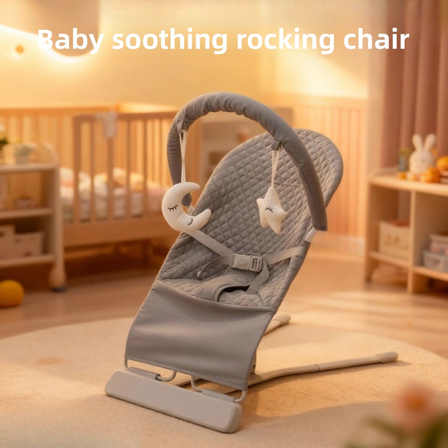Baby Rocking Chair Soothing Baby Recliner Cradle Newborn Comfort Chair Factory Direct Sale Baby Soothing Artifact