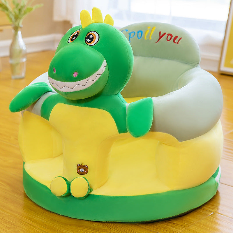 Baby Sofa Anti-Fall Seat Baby Learning to Sit Artifact Enlarged and Thickened Tatami Cartoon 3 to 12 Months High Chair