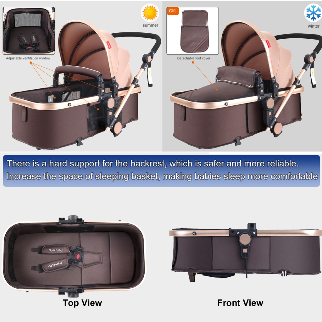 Multifunction Stroller  Foldable Baby Strollers for 0-36 Years Baby