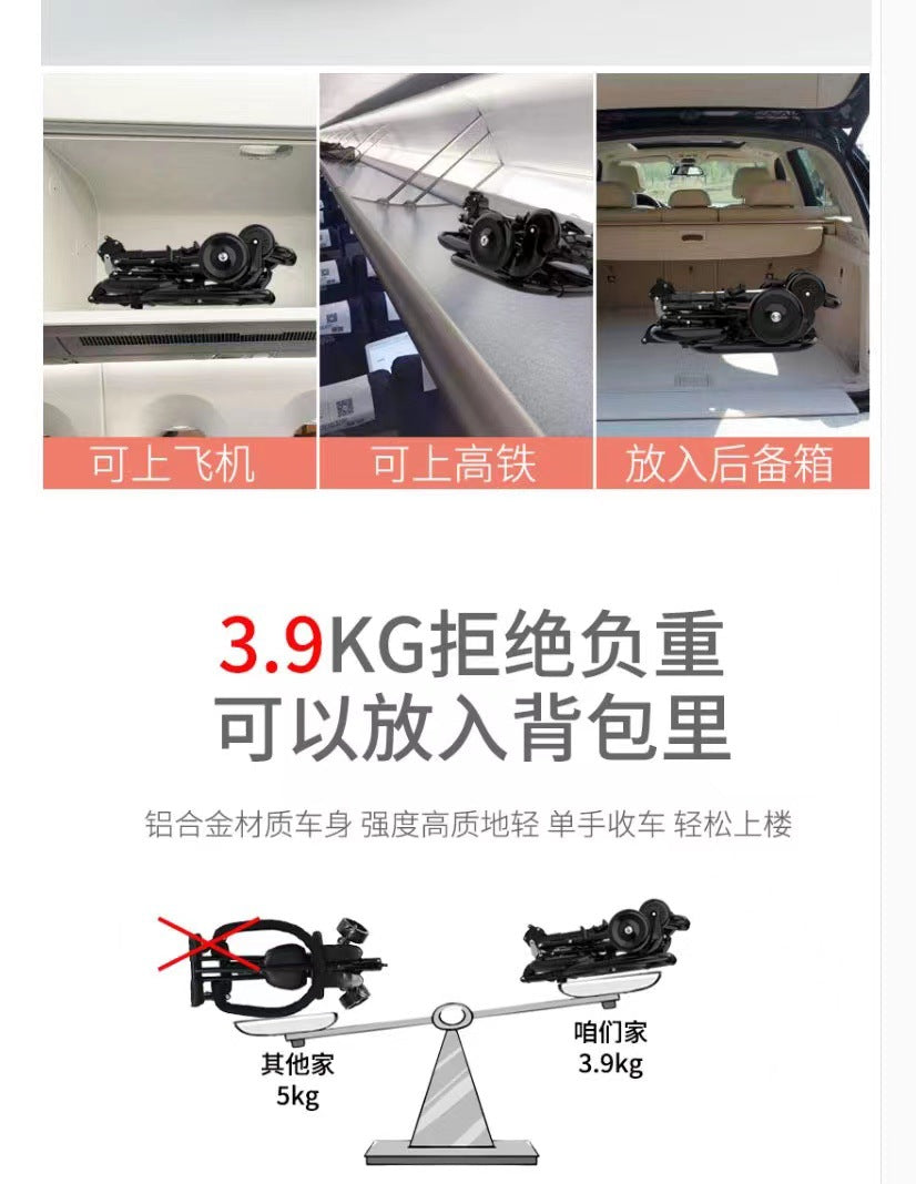 0-2Years Old  Free Milk Powder Gift  Cross-Border Goods  Baby Stroller Milan Map Factory Direct Sale Safety