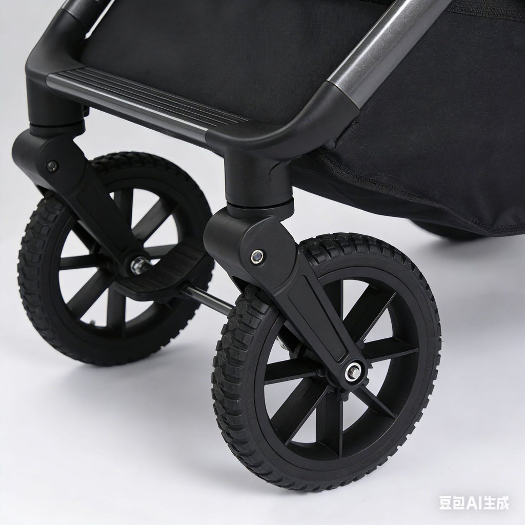 Stroller Can Sit and Lie0to3Year-old children's lightweight one-click folding baby crib 2-in-1