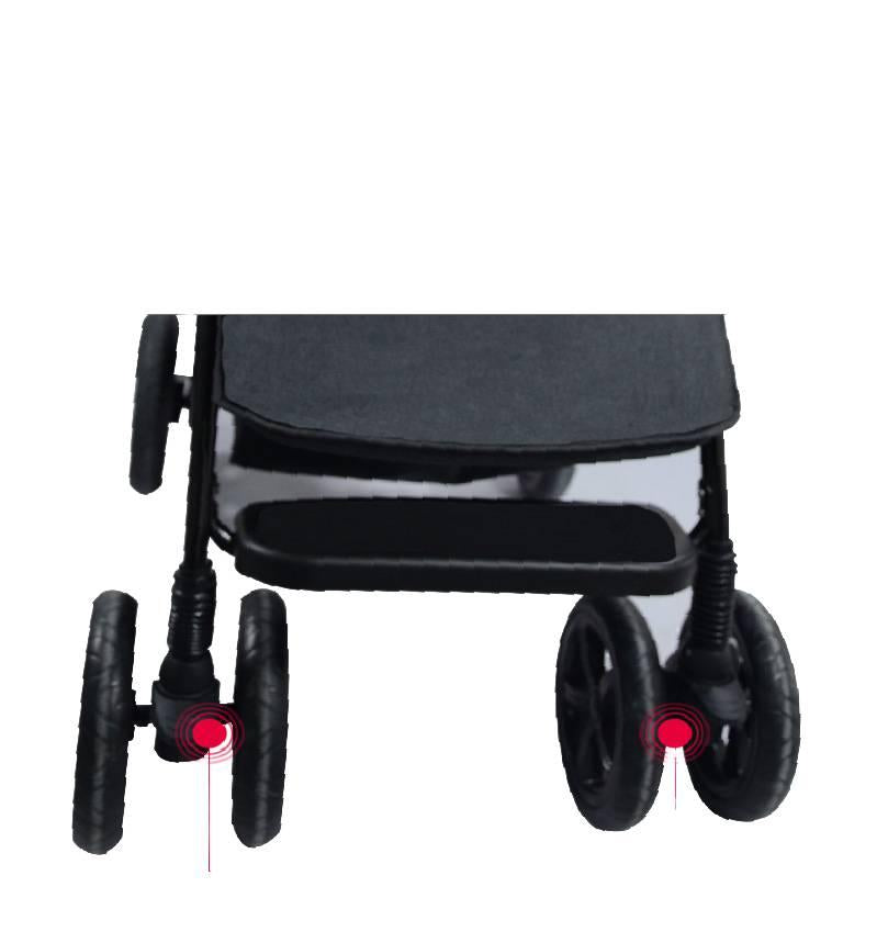 Twin baby stroller can sit and recline, foldable and ultra-lightweight baby strollers Baby Stroller Children's Car