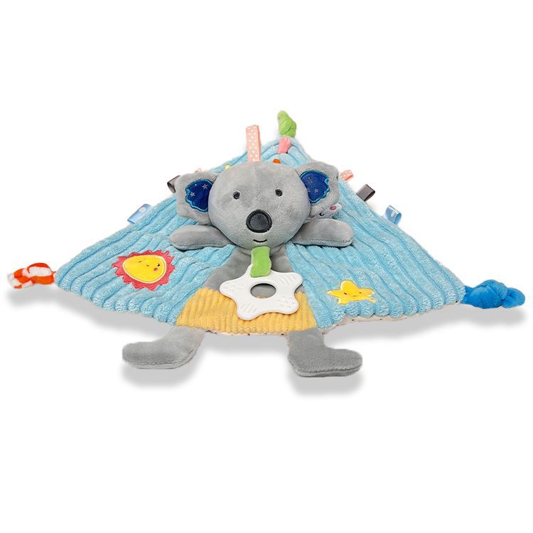 Baby Toys 0-1 Year Old Soothing Towel Baby Sleeping Companion Doll Teething Soothing Doll Infant Toy Rattle