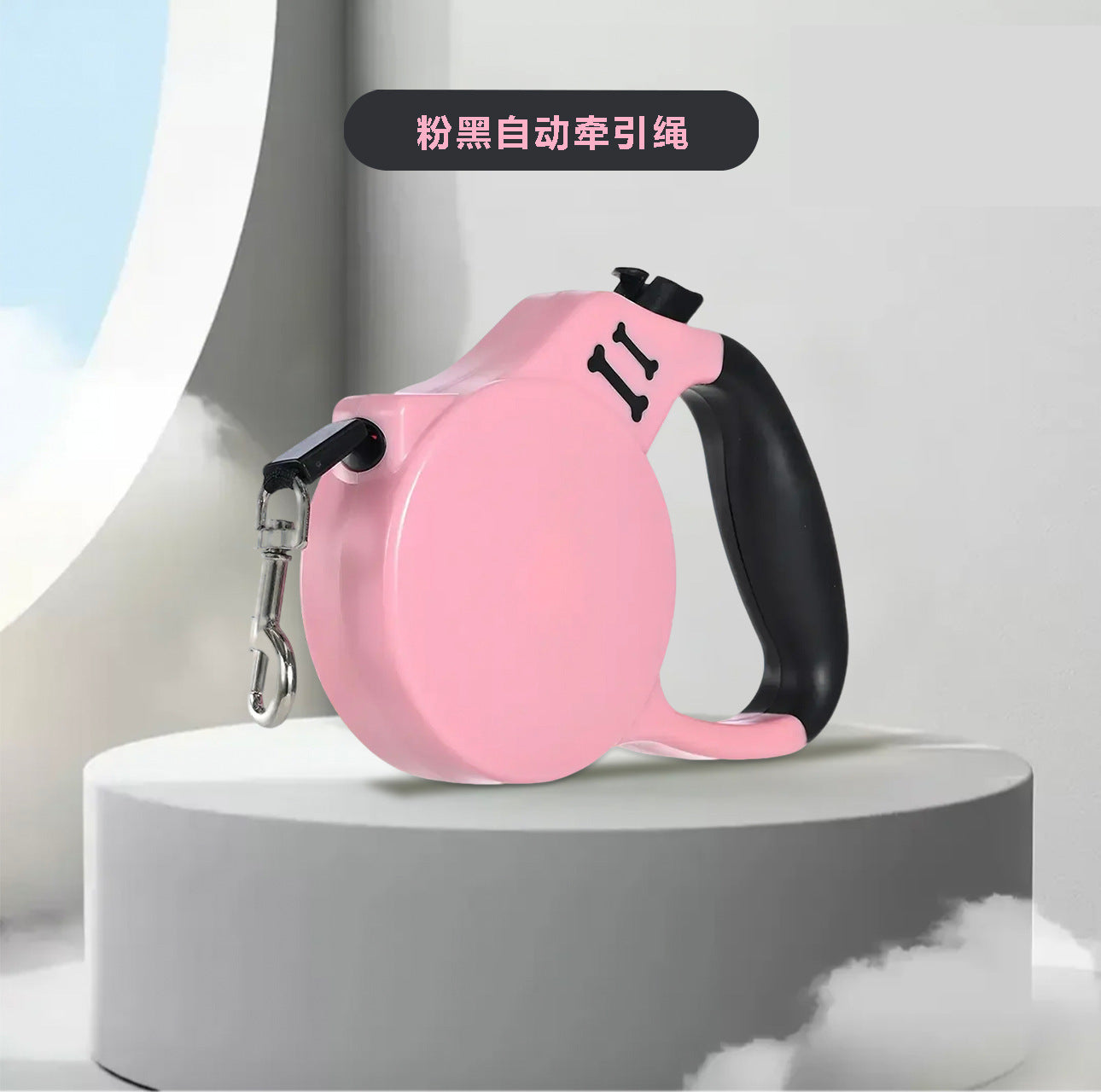 Cross-Border Hot-Selling Dog Leash Harness Outdoor Dog Walking Automatic Retractable Leash Corgi Shiba Inu Wholesale